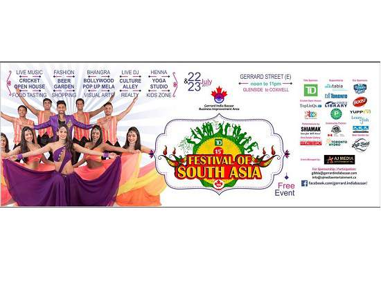 رویدادها | فستیوال جنوب آسیا 22 و 23 جولای در تورنتو
